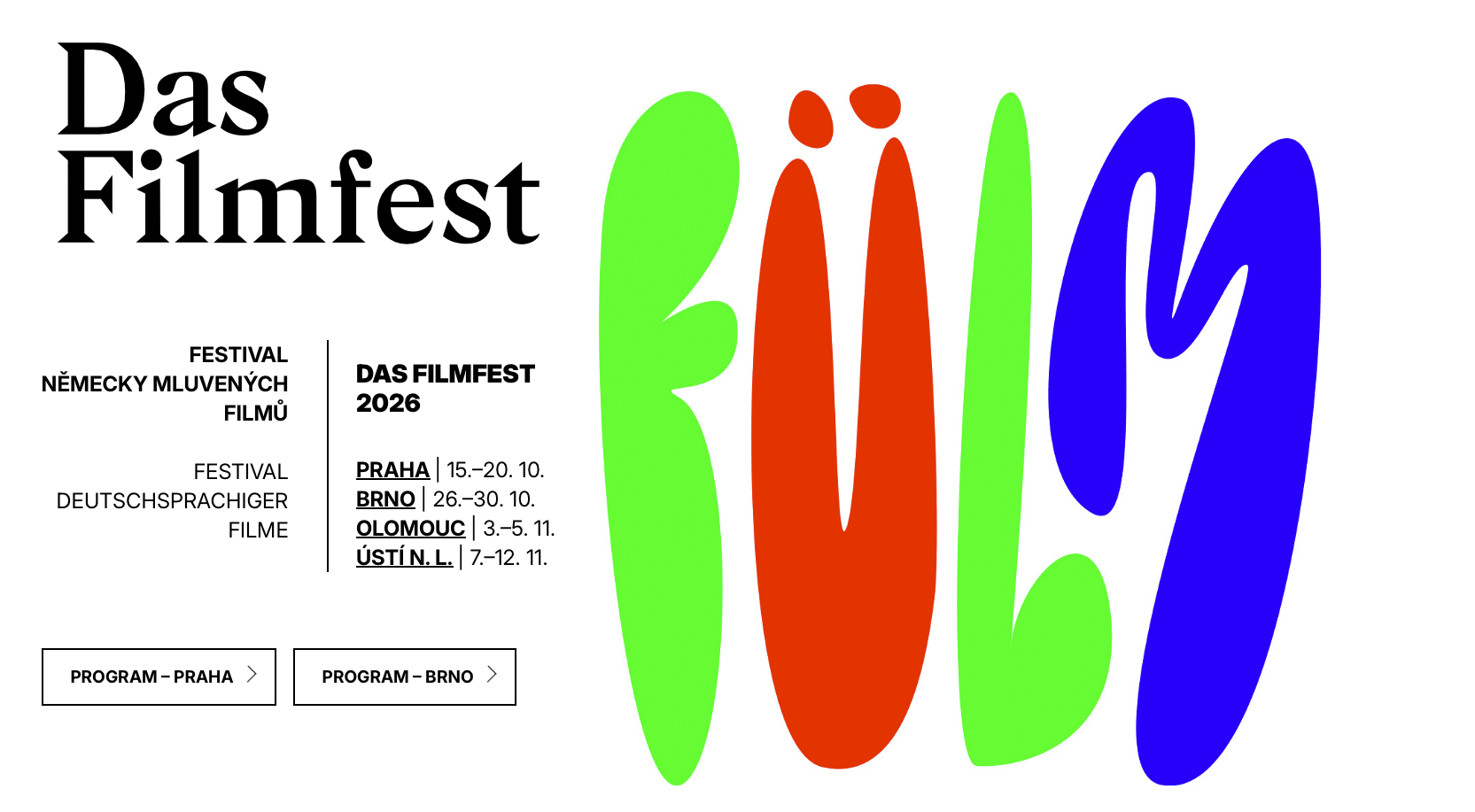Das Filmfest slaví dvacet let. V Praze ukáže současné filmy i slavného Golema