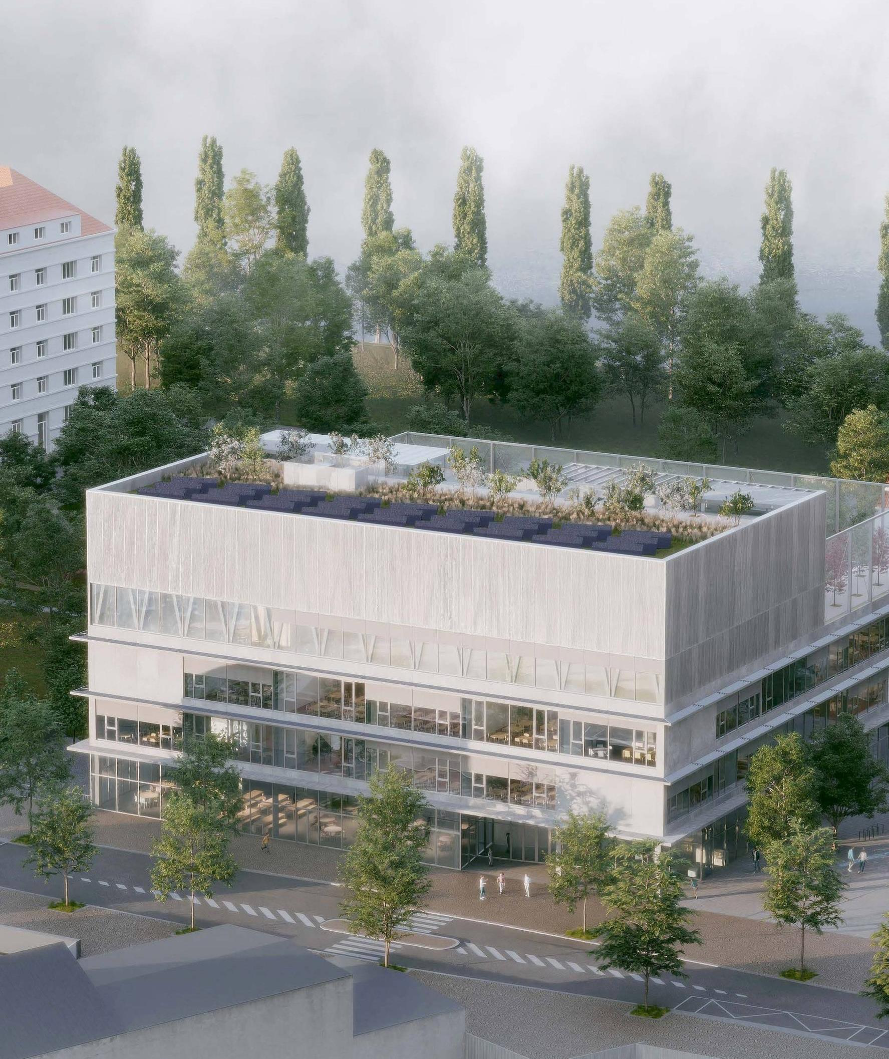 Praha 7 postaví novou základní školu. Nabídne i hřiště na střeše